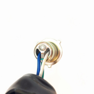 Fabrika doğrudan tedarik motosiklet far soketi/ön kafa ışık lamba ampulü soket C100 DY100 CG TDJ için koruyucu kapak ile - Product Image 4