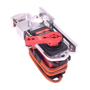 Servo Parabolik Anahtarı Hava Aracı Atmak Cihazı Dağıtıcı 20kg Servo ve Kol 25T Gimbal Için Uzaktan Kumanda araba RC - Product Image 4