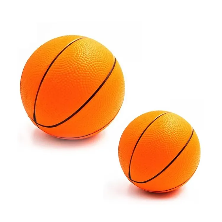 Pelota de baloncesto suave de PVC de 5/6 pulgadas para niños, juguete personalizado de publicidad promocional, pelota antiestrés