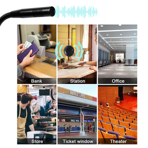 Glass Window Microphone Speaker <strong>Intercom</strong> 2 <strong>Way</strong> Bank Window <strong>Intercom</strong> <strong>System</strong> Ticket <strong>Counter</strong> Office - Product Image 5