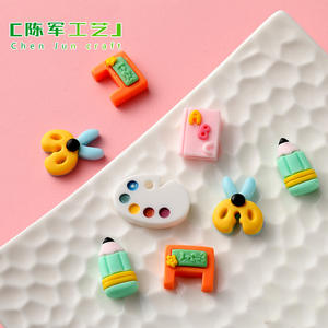 Perlengkapan pembelajaran Resin chenjun kualitas baik dengan Aksesori barang bagus grosir buatan tangan Diy bahan bungkus kepala tali akses rambut - Product Image 3