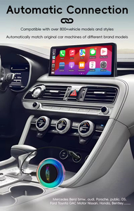 Diboev 8G + 128G Điều Khiển Bằng Giọng Nói Thời Gian Thực GPS Âm Nhạc Trực Tuyến Plug-And-Play <span class=keywords><strong>Android</strong></span> 13 Carplay & <span class=keywords><strong>Android</strong></span> Tự Động AI Hộp Adapter - Product Image 4