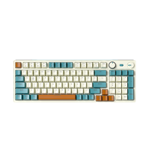 คีย์บอร์ด ABS แบบฉีดสองสีแบบกำหนดเองคีย์98ปุ่ม Hot Swap RGB backlit N-keys แบบโรลโอเวอร์แท็บเล็ตสำหรับเล่นเกมแบบไร้สาย - Product Image 3