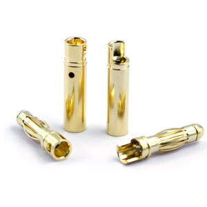 Short Golden 2mm 4mm 5.5mm 8.0mm Pin Banana Bullet <strong>Socket</strong> <strong>Plug</strong> with Female Connector Electrical Small Amass <strong>Terminal</strong> <strong>Blocks</strong> - Product Image 3