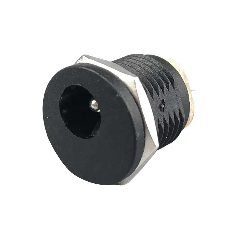 DC-022 Plug 5.5-2.1/Preto 5.5x2.1mm Tomada De Alimentação/DC Tomada de Montagem do Painel Conector DC Jack