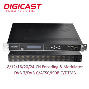 DIGICAST Hotel TV Solution 12 16 20 24 Channel H264 HD Digital TV RF <strong>Encoder</strong> <strong>Modulator</strong> - Product Image 5
