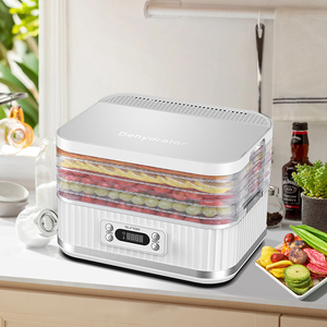 Food Dehydrator | 5-10 Trays Jerky Dryer with <strong>Digital</strong> Adjustable <strong>Timer</strong> &amp; <strong>Temperature</strong> <strong>Control</strong> - Electric Food Preserver - Product Image 2