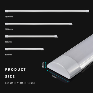 T5คู่4Ft นำแสงเชิงเส้น Linkable นำแสงร้านแสงร้อน8Ft คู่หลอด Led แบบบูรณาการสำหรับสำนักงาน T5 - Product Image 3