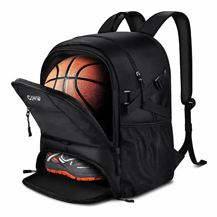 Tas Punggung Olahraga Basket Pria, Peralatan Basket Sepak Bola, Tas Ransel Olahraga Voli untuk Gym