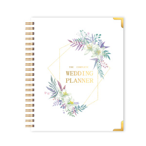 Customized Wedding Planner <strong>Notebook</strong> Loose-Leaf <strong>with</strong> Spiral <strong>Binding</strong> Custom Logo Paper Cover Organizer for Weddings <strong>Perfect</strong> Gift - Product Image 2