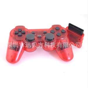 PS2ゲームパッド用ワイヤレスコントローラーPS2ゲームコンソールジョイスティック用2.4Gパッドジョイパッド