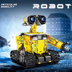 XJD JD043 <strong>Technical</strong> 4IN 1Waly <strong>Programming</strong> Robot Model Creative DIY Robot Bricks Toys Children Gift 659pcs Building Blocks Sets - Product Image 3
