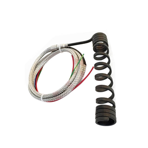 Zr điện nhiệt độ không đổi nóng cuộn dây 120V nóng Runner cuộn dây nóng mùa xuân cuộn dây nóng với cặp nhiệt điện - Product Image 4