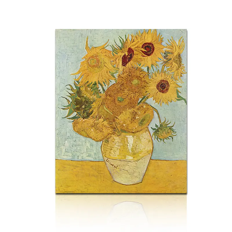 Girasoli incorniciati pittura su tela stampa moderna pittura decorativa pittura astratta arte della parete per la decorazione domestica