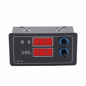 YF-<span class=keywords><strong>6</strong></span> PWM Onda quadrada e sinal de onda retangular Geradores Pulso Frequency Duty Cycle Ajustável DC Frequency Tester - Product Image 1