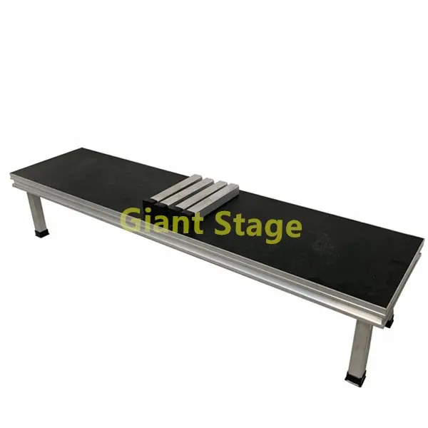 Alumínio usado palco dj portátil para venda
