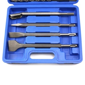 13pcs Powerful Electric Hammer Drill <strong>Bits</strong> and Impact <strong>Chisel</strong> <strong>Set</strong> for Stone and Concrete