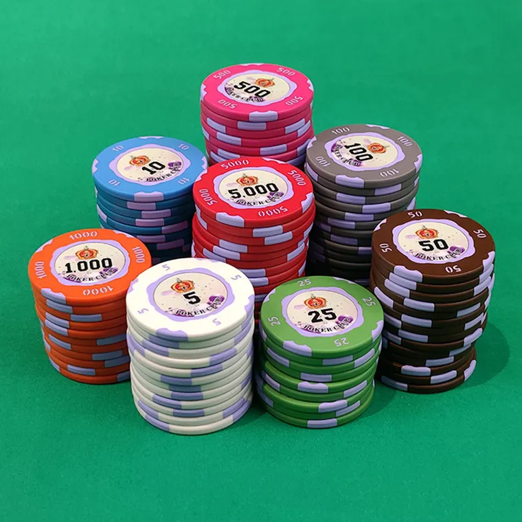 Conjunto de jogo de poker profissional, conjunto de jogos de poker quadrado personalizado monte carlo paulson em branco