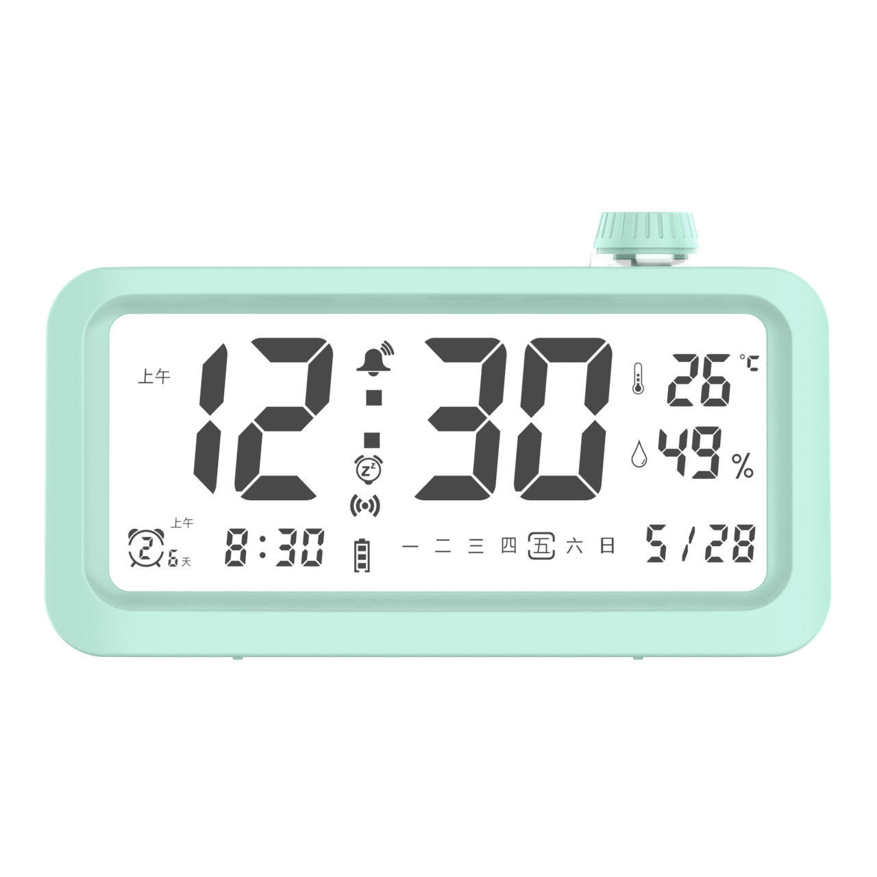 สีเขียว --- พลังงานแบตเตอรี่