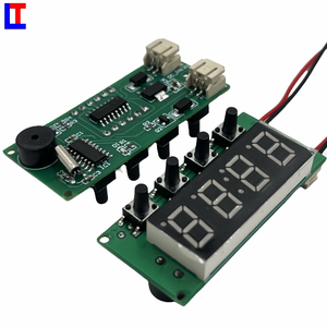 Timer-Anzeige schaltung Leiterplatte Countdown Pcba-Baugruppe digitale Gebets zeit Uhr Leiterplatte Leiterplatte Design - Product Image 6