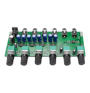 Amplificadores de auriculares, placa mezcladora de señal de Audio, amplificador estéreo de auriculares, entrada de 2 vías de 3,5 MM, salida de 4 vías con Control de tono - Product Image 5