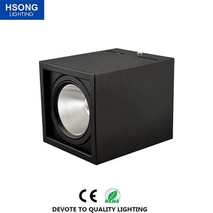 耐火LEDgu10ダウンライトスクエアアルファスクエアアジャスタブルLEDダウンライトボックス - Product Image 1