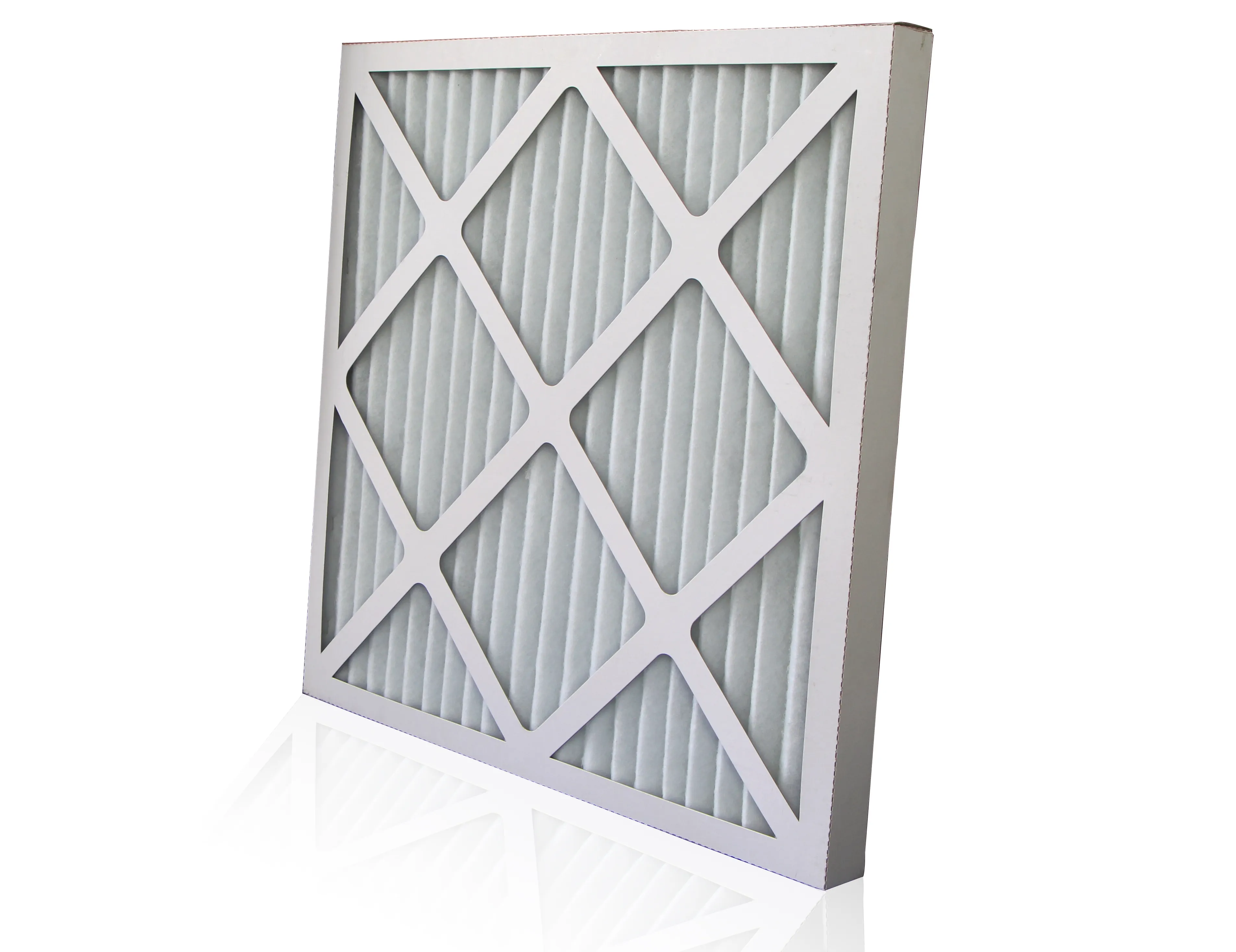 Cardboard Frame Panel Pleat G4 Air Filter Washable Pre Filter