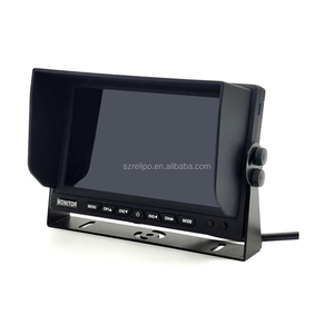 7 Inch TFT <strong>LCD</strong> Car Display Quad Split <strong>Monitor</strong> for RV Caravan Support <strong>4</strong> Channels <strong>Input</strong>
