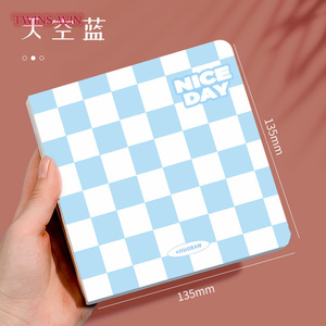 カスタム学校文房具学生ポータブルメモ帳スクエアグリッド紙ジャーナルノートブック2968 - Product Image 5