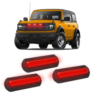 Bluetooth APP kontrolü ile Ford Bronco için 2025 N2 RGBW LED ızgara ışık kiti, 5 ışık modları, yüksek parlaklık ve renk değiştirme - Product Image 4