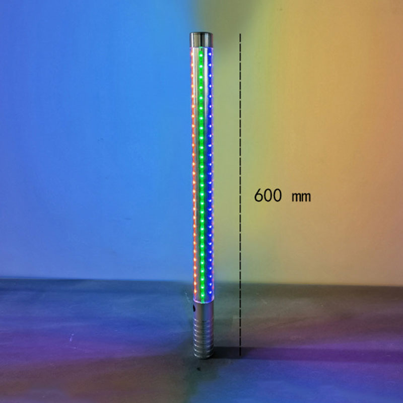 60 cm - Alliage d'aluminium - Lumière colorée