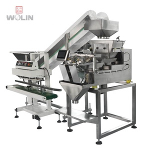 Weighlin tự động cân nhắc Hướng dẫn sử dụng con dấu gói dòng máy tính để bàn máy tính để bàn 1 đầu Cân điện tử Quy mô nằm xuống niêm phong máy cho đậu - Product Image 5