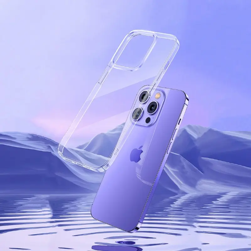 トップセラー製品2023防水カバー超スリム薄型クリアTPU保護エアバッグ電話ケースiPhone15ケース用