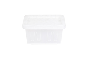 ふた付き5ガロンプラスチック収納ボックス頑丈で耐久性のある収納コンテナ入れ子になって積み重ねられたプラスチックビン - Product Image 5