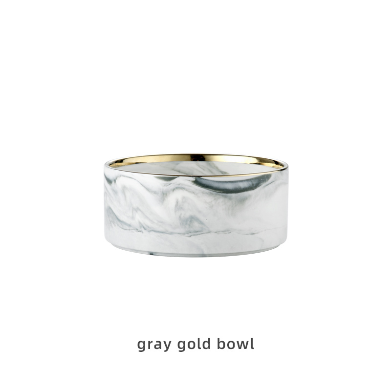 Bol en or gris