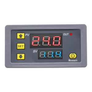 AC 110V 220V 12V relè temporizzato digitale doppio Display a LED interruttore di controllo Timer ciclo relè temporizzatore regolabile interruttore di ritardo - Product Image 6