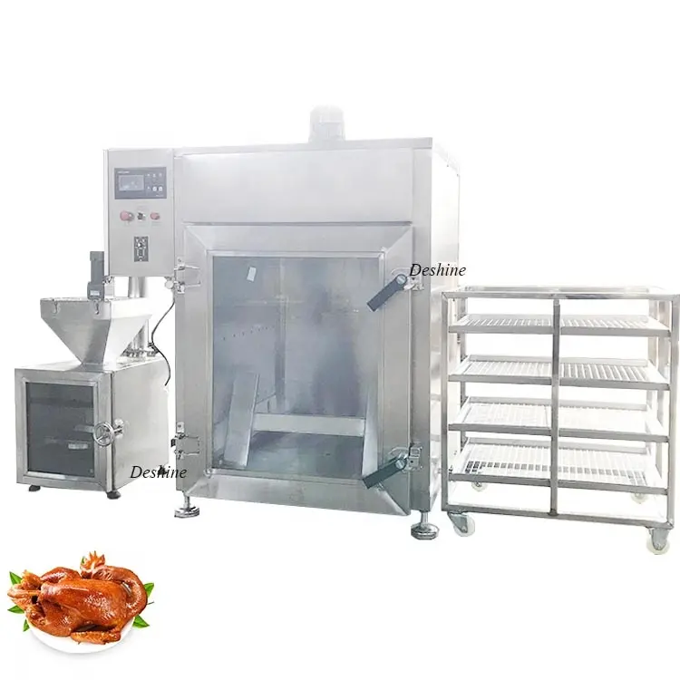 500kg por lote fumado bagre forno/industrial fumeiro/salsicha máquina preço