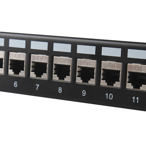 Panel de parche de transmisión de datos RJ45/RJ11, calidad garantizada, para cat6 STP FTP, conector keystone RJ45 directamente insertado - Product Image 4
