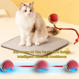 Juguetes interactivos de entrenamiento, juguetes de hierba gatera que se mueven automáticamente para gatos, pelota eléctrica para mascotas, pelota rodante automática, juguetes inteligentes para gatos - Product Image 6