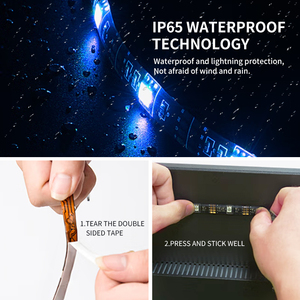 ไฟแถบ LED RGB อัจฉริยะ SMD5050 5ม. พร้อมแอป/ ไวไฟควบคุม5ม. 10ม. 15ม. สำหรับตกแต่ง - Product Image 6