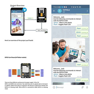 Kit di controllo Wireless WIFI con scheda ESP32-CAM compatibile con Arduino programmato Kit Robot per auto intelligente