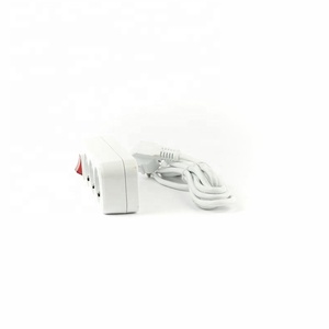 Extension <strong>Socket</strong> EU Standard with Grounding and Main Switch 3 <strong>Way</strong> Extension <strong>Socket</strong> with Earth &amp; Switch - Product Image 4