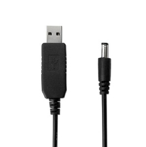 สายชาร์จ USB 5V เพื่อ dc5521 12.6V, สายชาร์จ DC เอาต์พุต0.5A กระแสไฟ6W ความยาว1M - Product Image 1