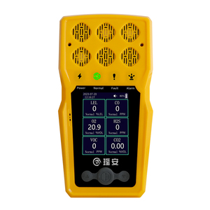 Tragbarer Multi 6 in 1 Gas detektor für CO H2S O2 UEG C02 VOC Gasana lyse Hersteller von Gas monitor