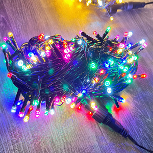 Led-String-Feenlicht dekorative String-Lichter Fernbedienung RGB Stringlicht - Product Image 6