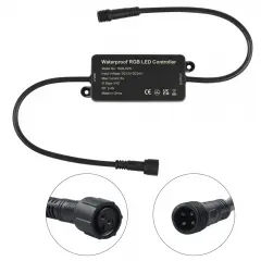 RGB-02W 2.4GRF DC12V -24V Беспроводной светодиодный диммер RGB светодиодный пульт дистанционного управления Водонепроницаемый IP67 Светодиодный контроллер для светодиодного освещения - Product Image 3