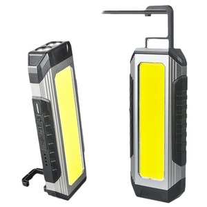 Portable XPE+COB <strong>LED</strong> Built in 2 18650 battery Work lamp with hook and magnet Type-C charging Multi-function work light - Product Image 1
