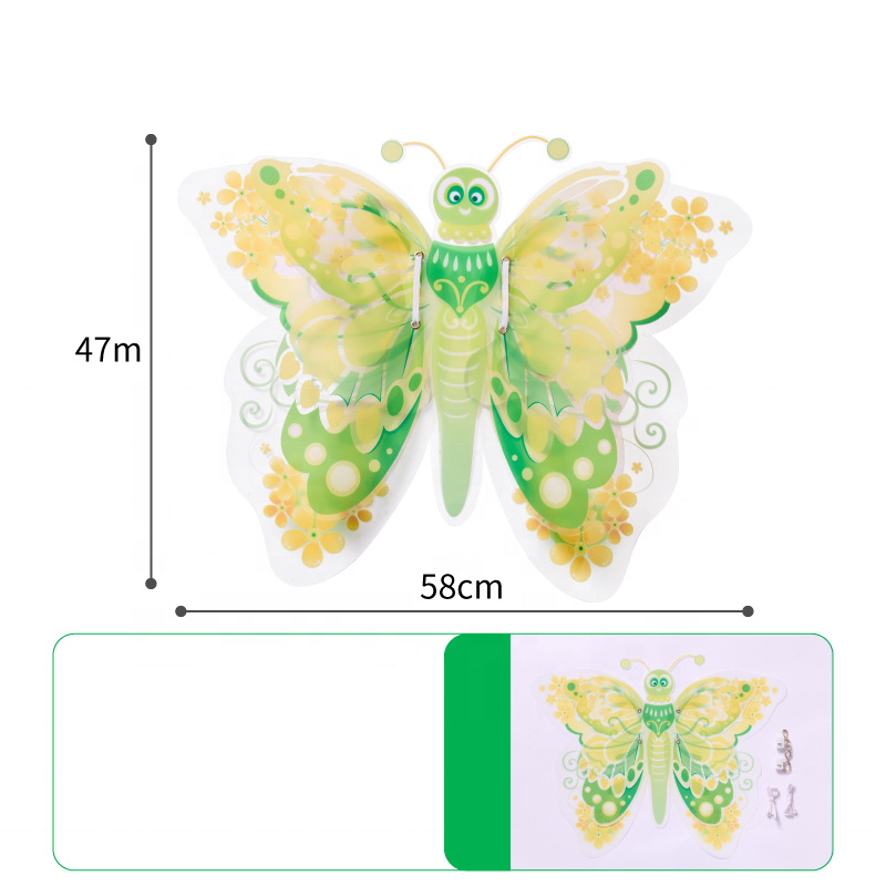 Rape flower butterfly wings