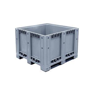 Kuda 1111a-fbkbx nhựa Pallet hộp Stackable đóng Pallet hộp nhiệm vụ nặng nề rắn ngành công nghiệp nhựa container cho lưu trữ <span class=keywords><strong>1.1x1.1m</strong></span> - Product Image 5