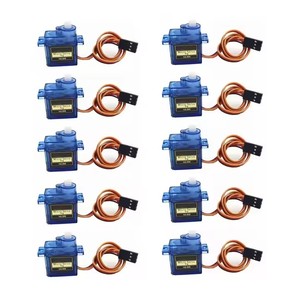 SG90 Servo motore Micro 9g 180 360 grado Kit di montaggio in metallo ingranaggio Pro RC auto aeroplano giocattolo per Arduino per un consumatore - Product Image 6